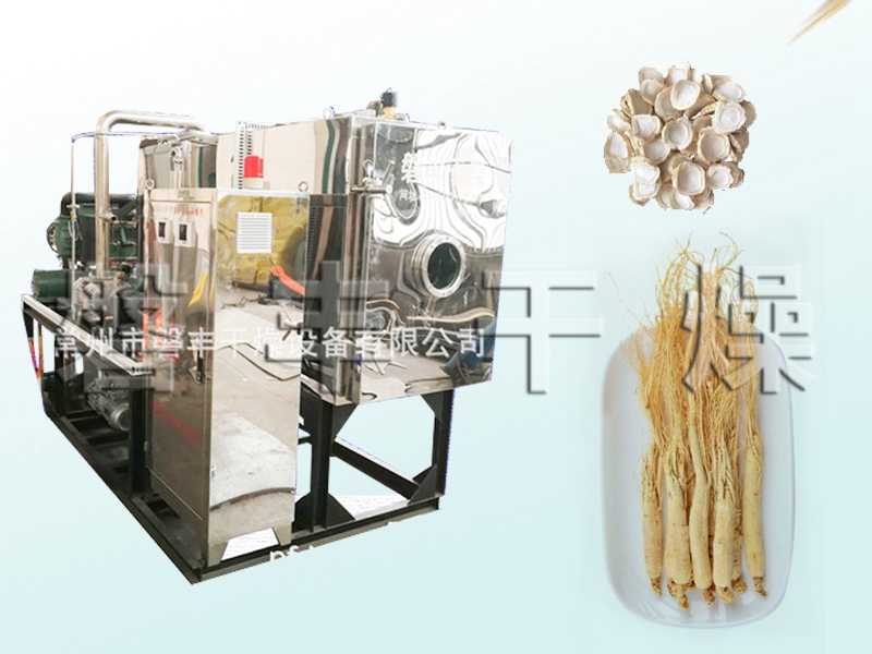 凍干人參真空冷凍干燥機